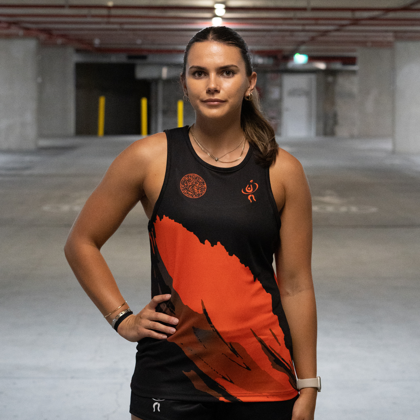 First Edition Singlet (Orange)